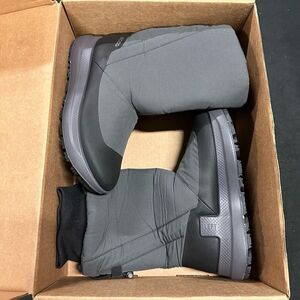 New Ecco Solice Arctic Black Magnet Winter Boots 38
